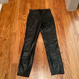 Zara faux leather pants